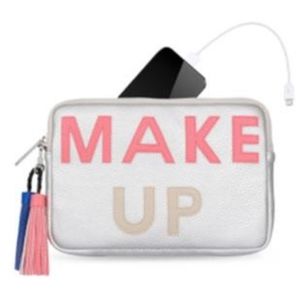 Iphoria  + Power Purse Silver Phone Charger